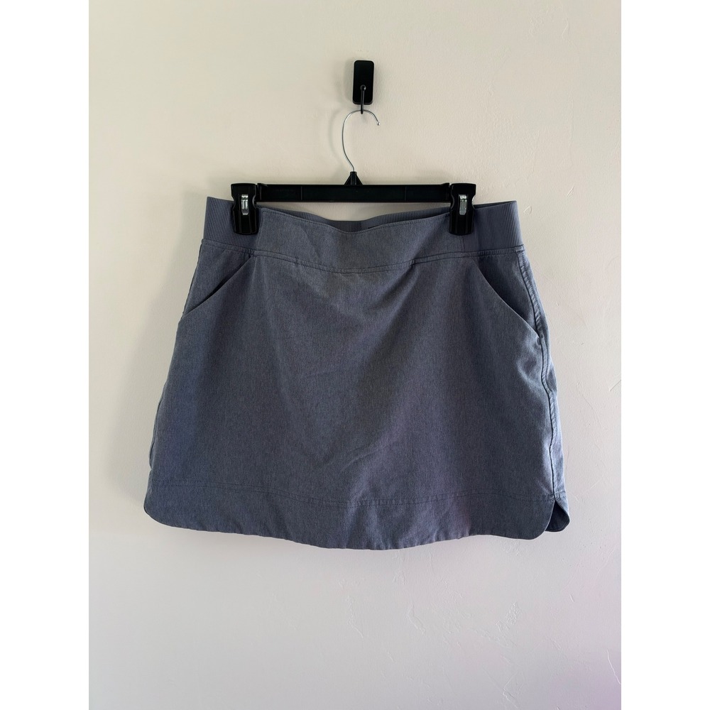 32 Degrees Cool Womens Heather Blue Gray Athletic Skort Size Medium Pockets